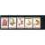 897-901 Christmas Stamps 1996 MNH