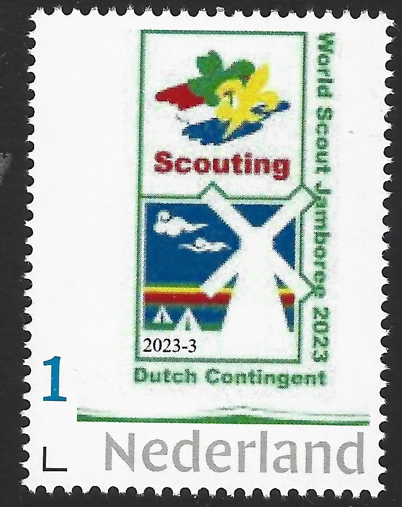 Niederlande 2023-3 Pfadfinderei Scouting Jamboree 2023 Südkorea Niederländisches Kontingent postfrisch/mnh