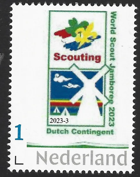 Nederland 2023-3 Padvinderij Scouting Jamboree 2023 S korea Dutch contingent postfris/mnh