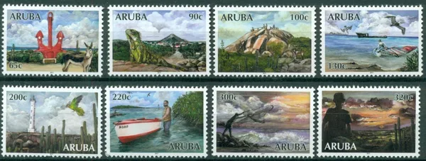 Aruba 2017 Tourism Island views 951-958 MNH