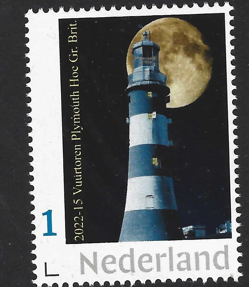 Niederlande 2022-15 Leuchtturm Leuchtturm Plymouth Hoe Großbritannien postfrisch/ungebraucht