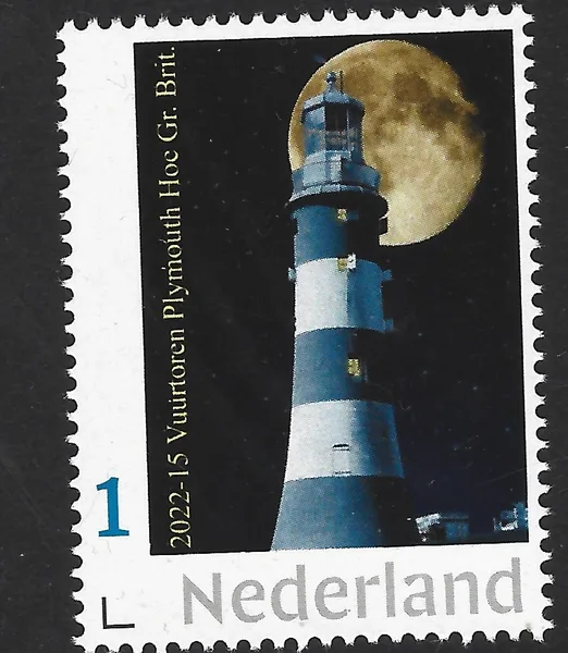 Nederland 2022-15 Vuurtoren lighthouse Plymouth Hoe Gr. Britain postfrsi/m