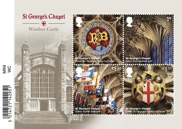 Gr. Britain 2017 Windsor Castle blok-m/s postfris/mnh