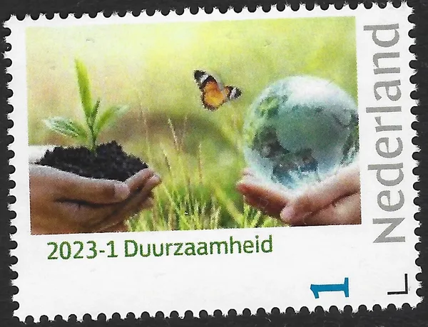 Nederland 2023-1 Duurzaamheid - Sustainability vlinder globe postfris/mnh
