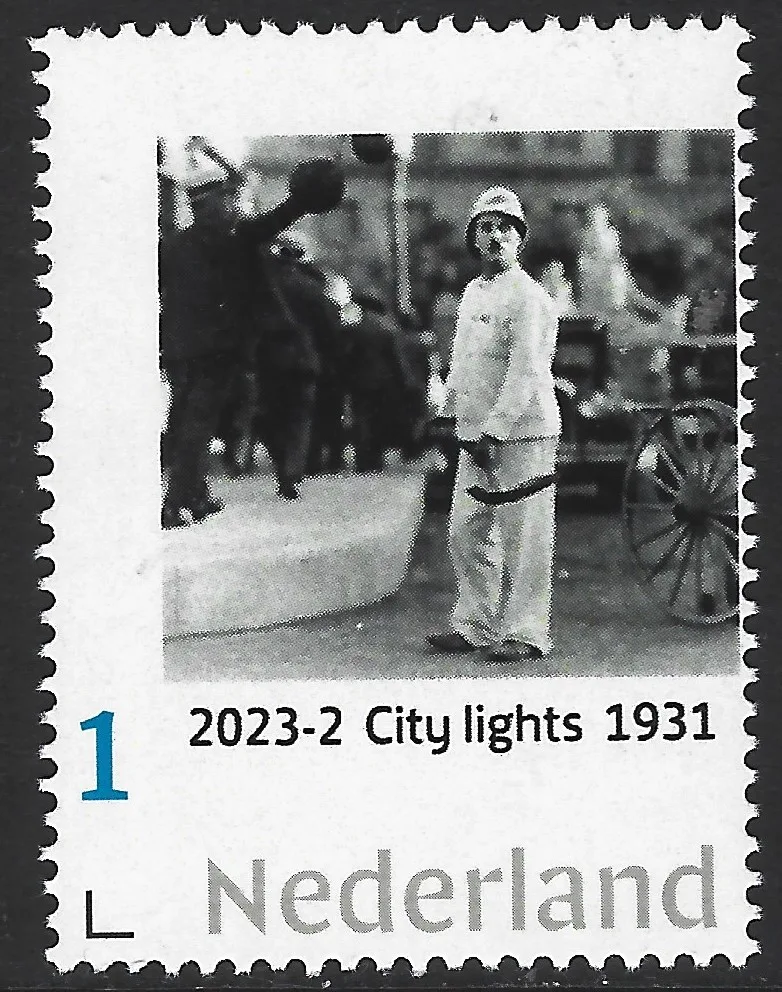 Niederlande 2023-1 Charlie Chaplin city lights 1931 postfrisch/mnh