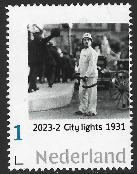 Netherlands 2023-1 Charlie Chaplin City Lights 1931 MNH