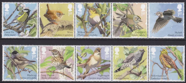 Gr. Britain 2017 Birds Songbirds MNH