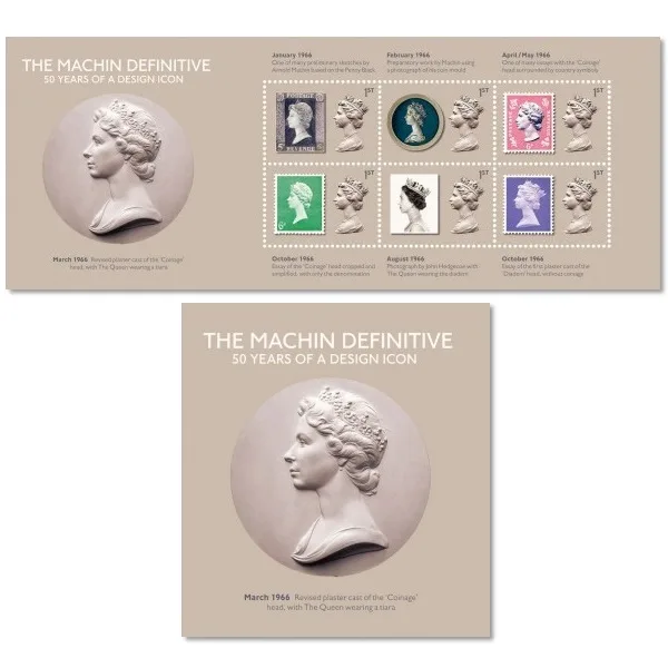 Gr. Britain 2017 Machins 50yrs MNH
