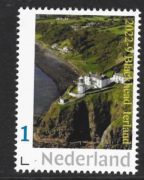 Netherlands 2022-9 Blackhead Lighthouse, County Antrim Ireland MNH