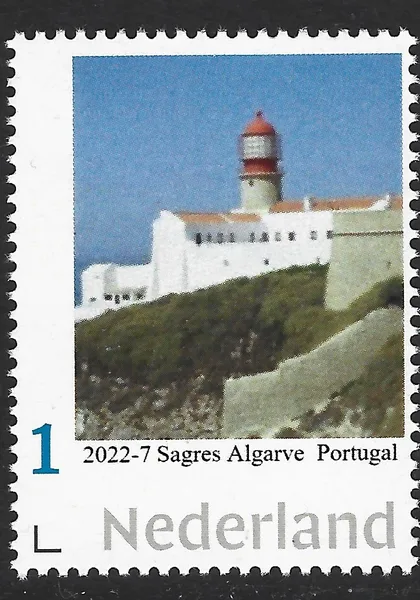 Netherlands 2022-7 Lighthouse Sargre Algarve Portugal MNH