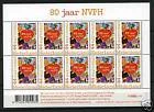 V2562Aa 80 jaar NVPH vel/sheetlet