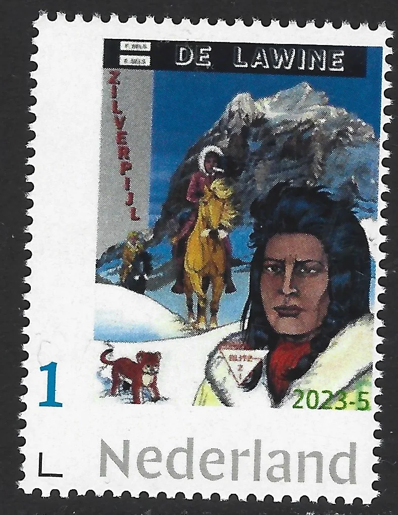 Niederlande 2023-5 Kinderbücher - de Lawiine Zilverpijl postfrisch/mnh
