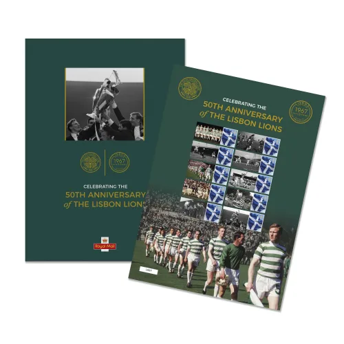 Großbritannien 2017 Celtic Glasgow Fußball Smilersheet postfrisch/mnh