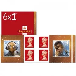 Great Britain 2017 Star Wars Aliens stamp booklet MNH