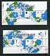 2566-2567 Summer Stamps they won't forget - flowers blocks/ms 2008