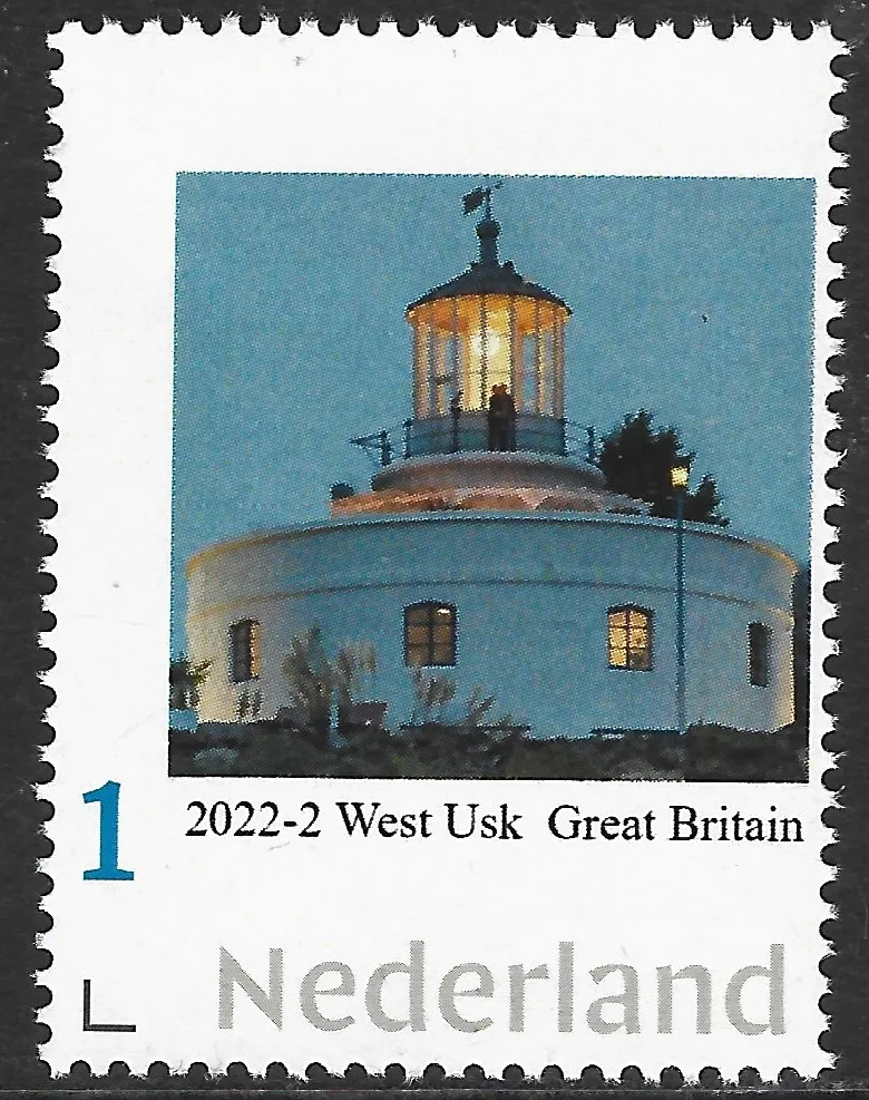 Niederlande 2022-2 Leuchtturm West Usk Newport Großbritannien postfrisch/postfrisch