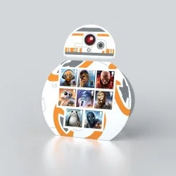 Großbritannien 2017 Star Wars Mars BB-8 Display postfrisch/mnh