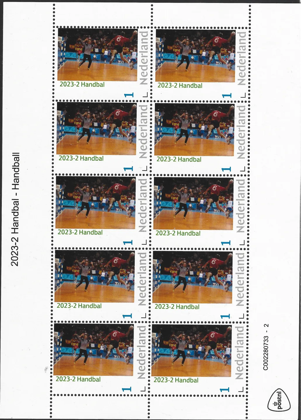 Niederlande 2023-2 Handball Bogen postfrisch/ungestempelt