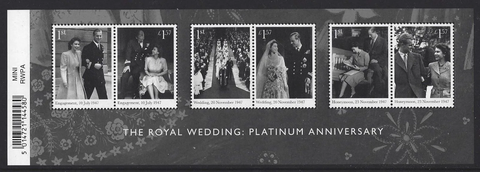 Gr.Britain 2017 Platin-Jubiläum Königin Elisabeth - Prinz Philip Block-m/s postfrisch/mnh