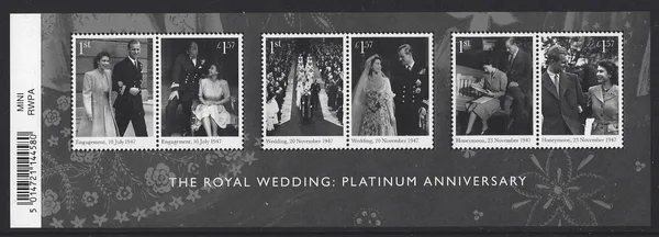 Gr.Britain 2017 Platinum anniversary Queen Elisabeth- Pr Philip blok-m/s postfris/mnh