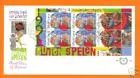 E288a Kinderzegels blok/ms 1991 1486