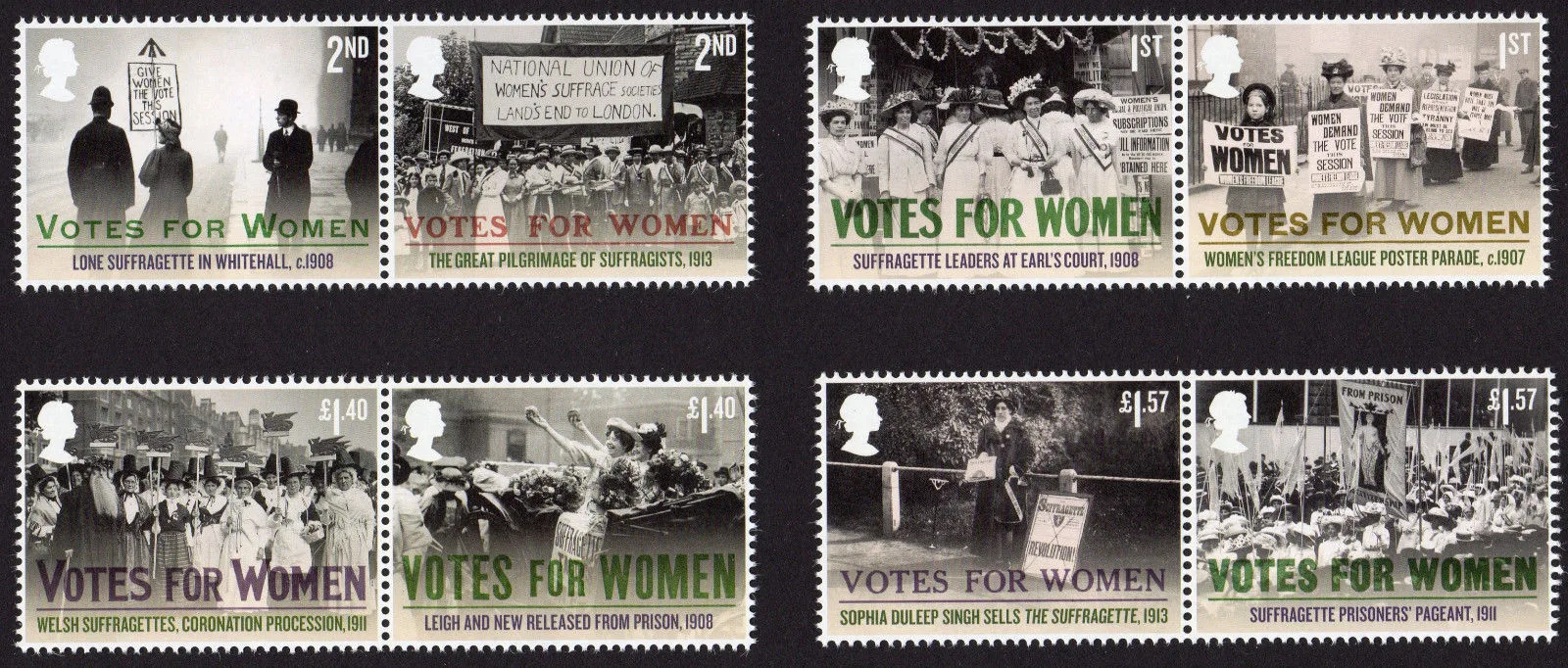 Gr. Britain 2018 Votes for Women neuf/mnh