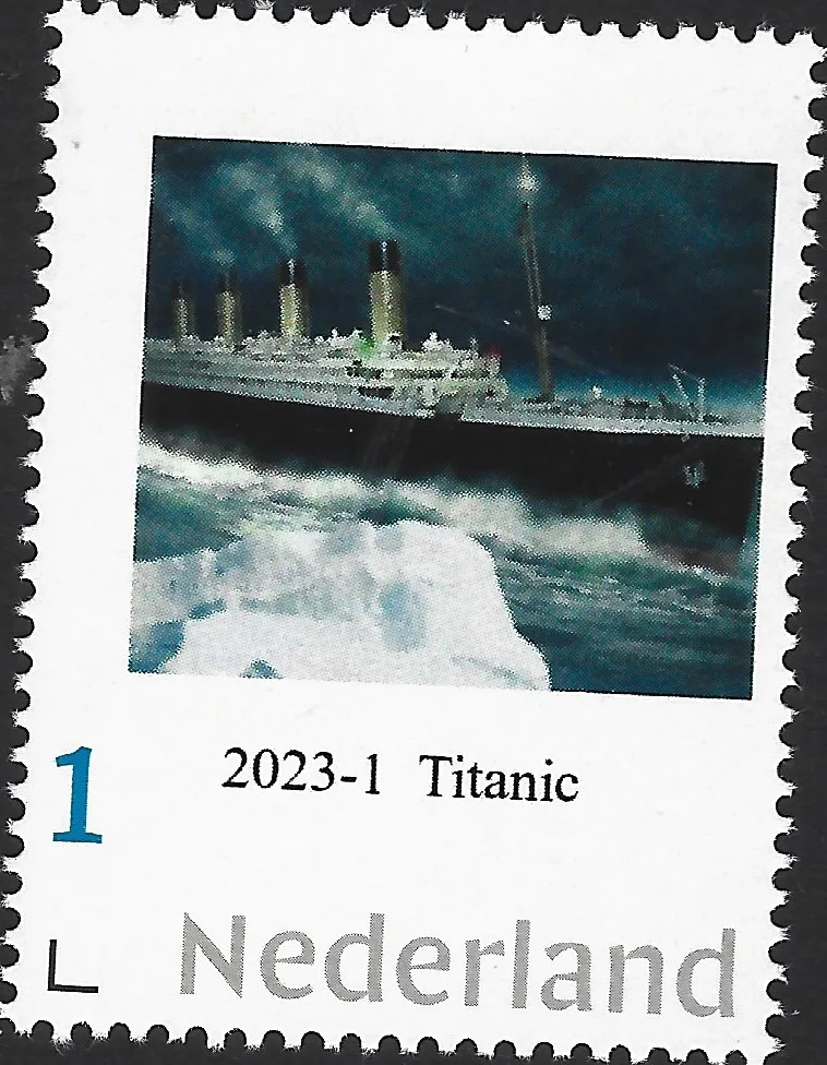 Pays-Bas 2023-1 navire - ship: Titanic neuf/mnh