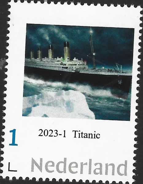 Netherlands 2023-1 ship: Titanic MNH