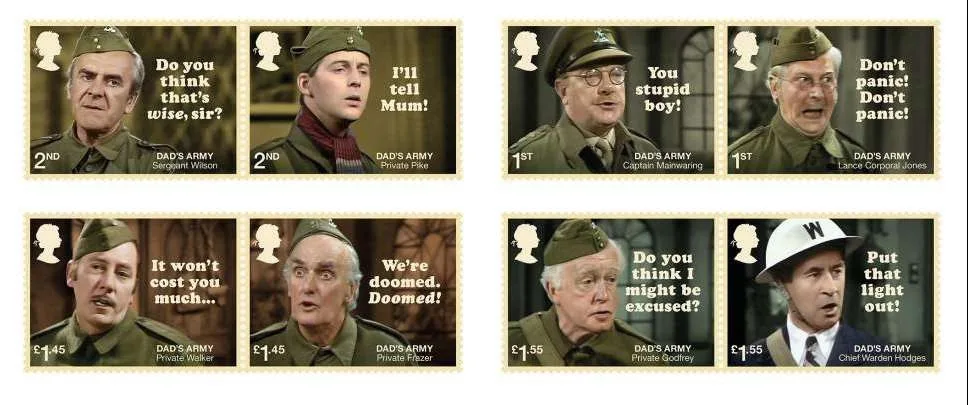 Gr. Britannien 2018 Dad's Army WWII postfrisch/mnh
