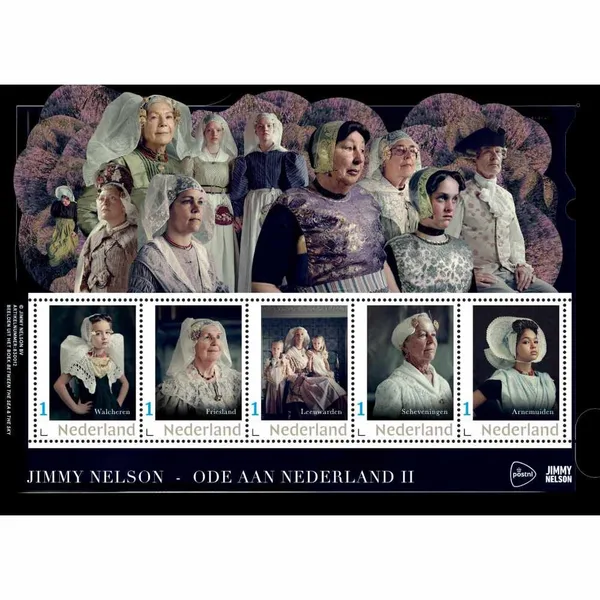 Netherlands 2023 Traditional costumes Jimmy Nelsen II sheetlet MNH