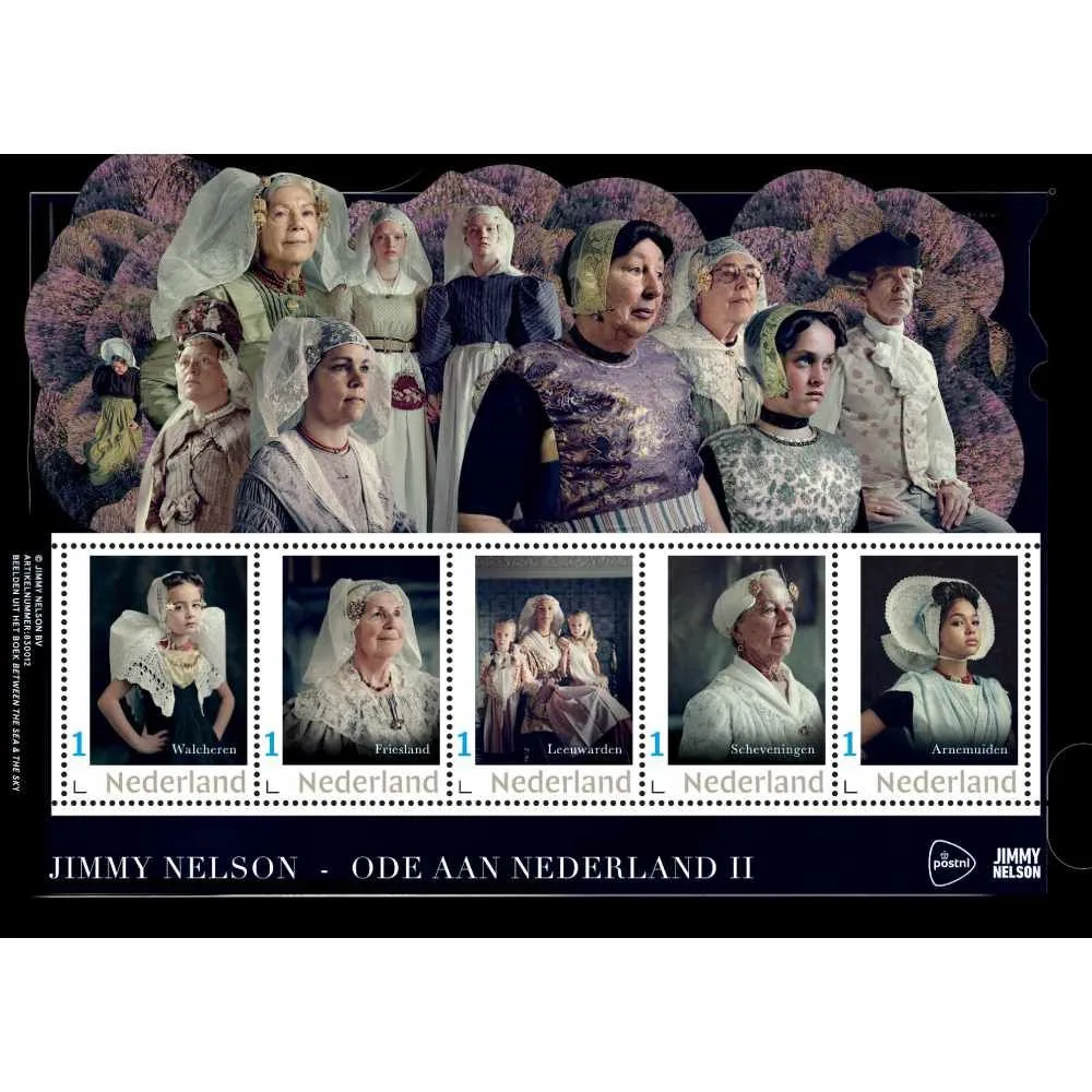 Netherlands 2023 Tradional costumes Jimmy Nelsen II sheetlet postfris/mnh