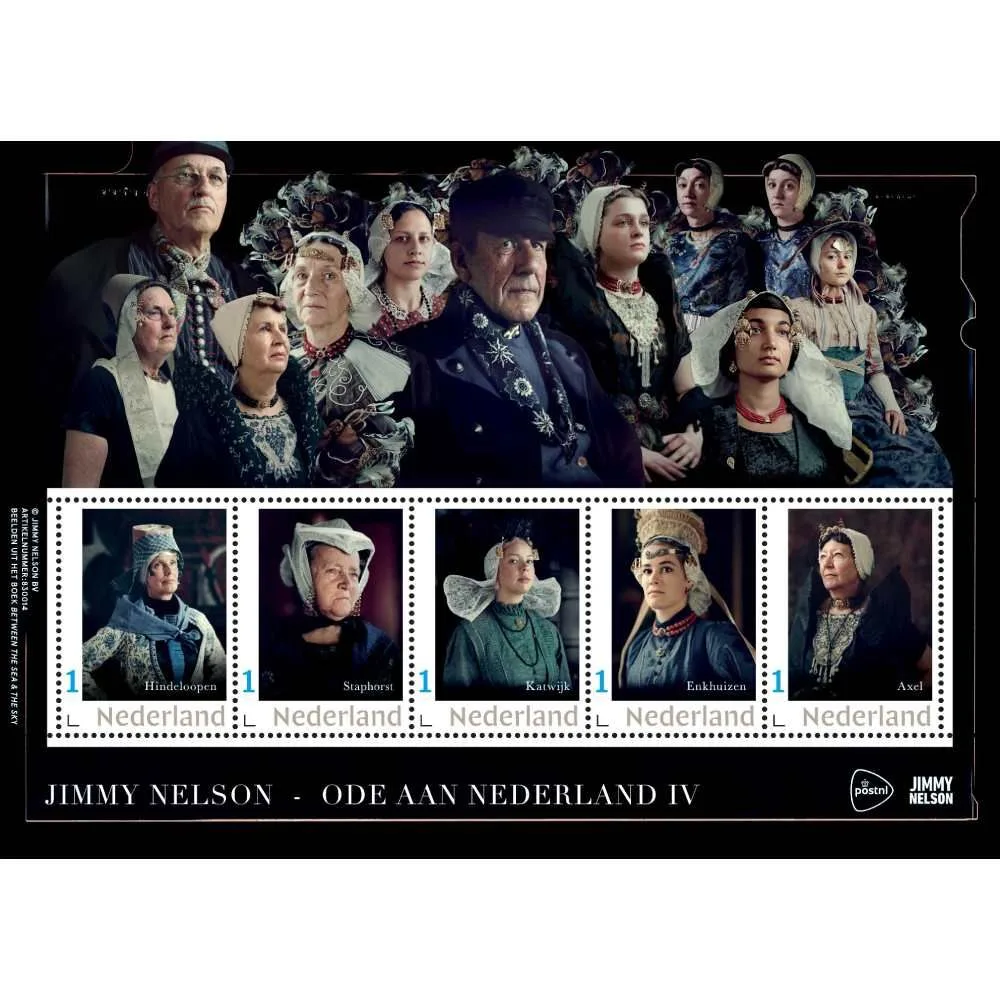 Netherlands 2023 Tradional costumes Jimmy Nelsen IV sheetlet postfris/mnh