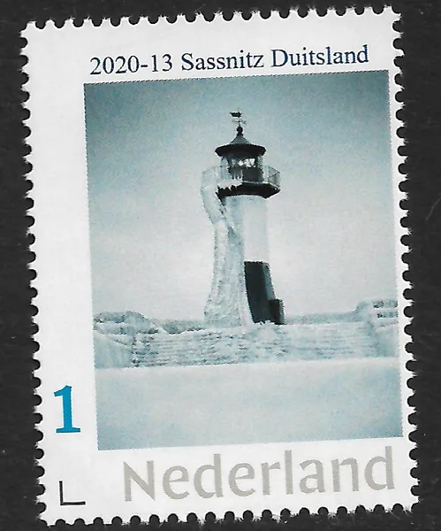 Netherlands 2020-13 Lighthouse Sassnitz Rügen Germany MNH