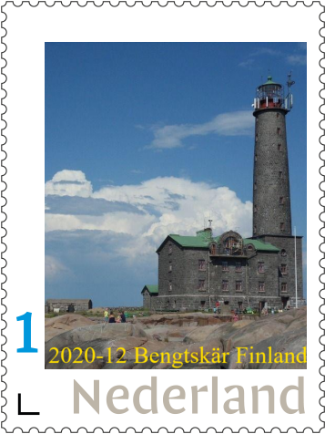 Netherlands 2020-12 Lighthouse Bengskär Finland MNH