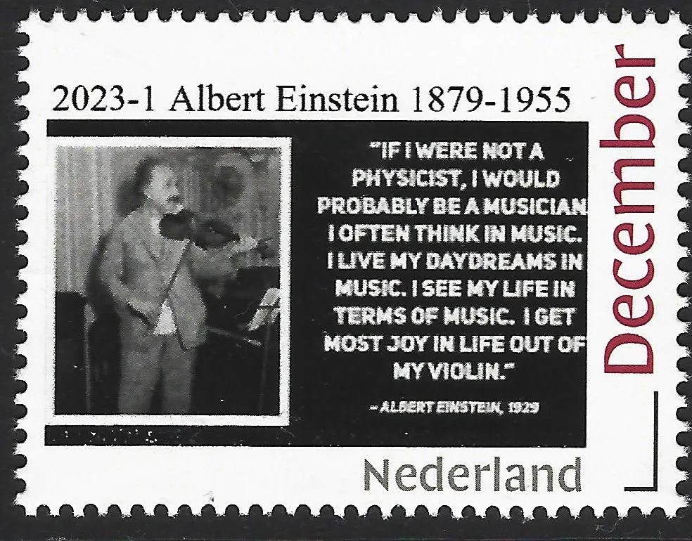 Pays-Bas 2023-1 Albert Einstein 1879-1955 neuf/mnh