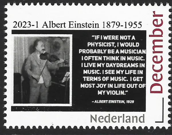 Netherlands 2023-1 Albert Einstein 1879-1955 MNH