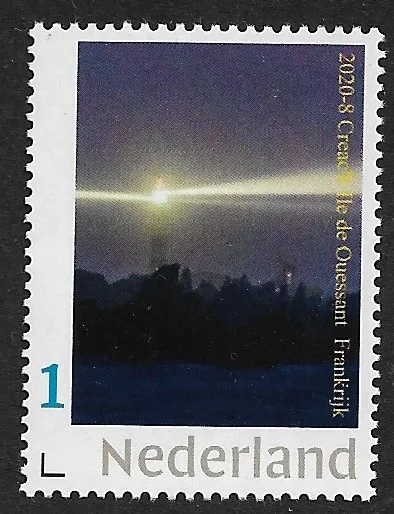Netherlands 2020-8 Lighthouse Crea'h Ile France MNH