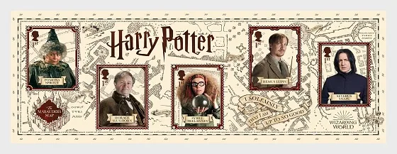 Gr. Britain 2018 Harry Potter blok-m/s postfris/mnh