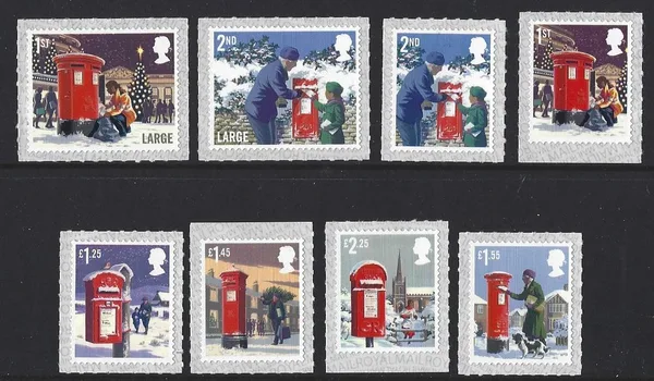 Gr. Britain 2018 Kerstmis postfris/mnh