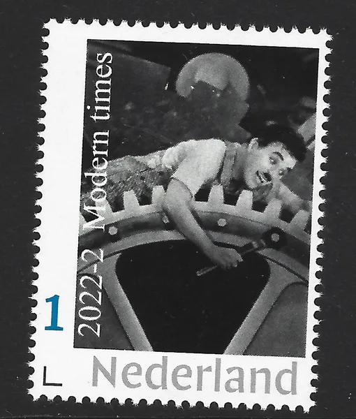 Nederland 2022-2 Charlie Chaplin Modern times postfris/mnh
