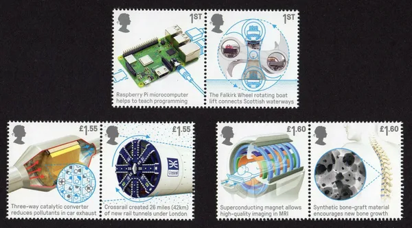 Gr. Britain 2019 British engineering postfris/mnh