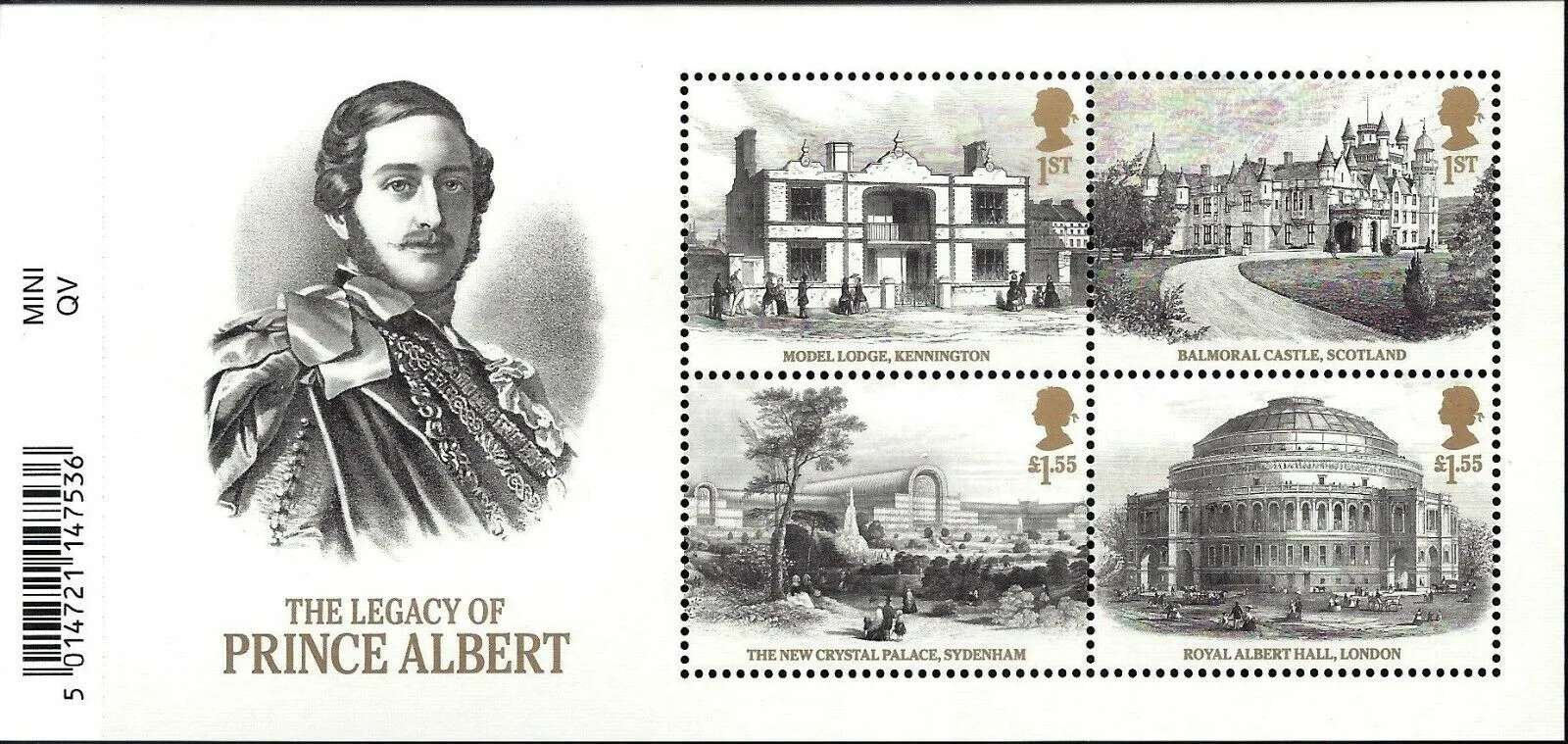 Gr. Britain 2019 Reine Victoria bloc-m/s neuf/mnh