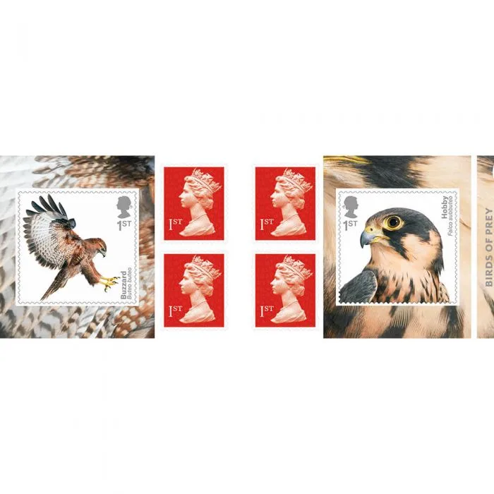 Gr. Britain 2019 Oiseaux de proie - Birds of Prey carnet/booklet neuf/mnh