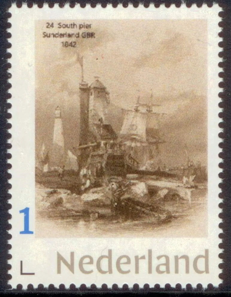 Niederlande 2018-23 Leuchtturm Sunderland Großbritannien postfrisch/mnh