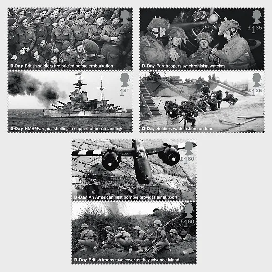 Gr. Bretagne 2019 D-Day WWII neuf/mnh