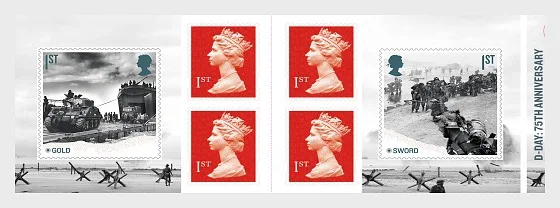 Gr. Britain 2019 Dday WWII Heft postfrisch/mnh