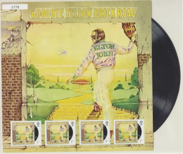 Great Britain 2019 Elton John Fansheet 2 Goodbye Yellow Brick Road MNH