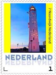 Nederland Ucollect Vuurtoren 2017-07 Tulips on Noordwijk Nederland postfris
