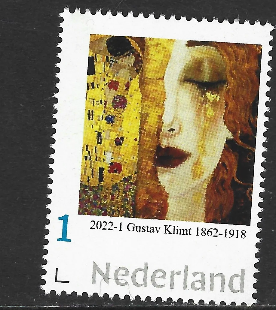 Niederlande 2022-1 Gustav Klimt Gemälde postfrisch/mnh