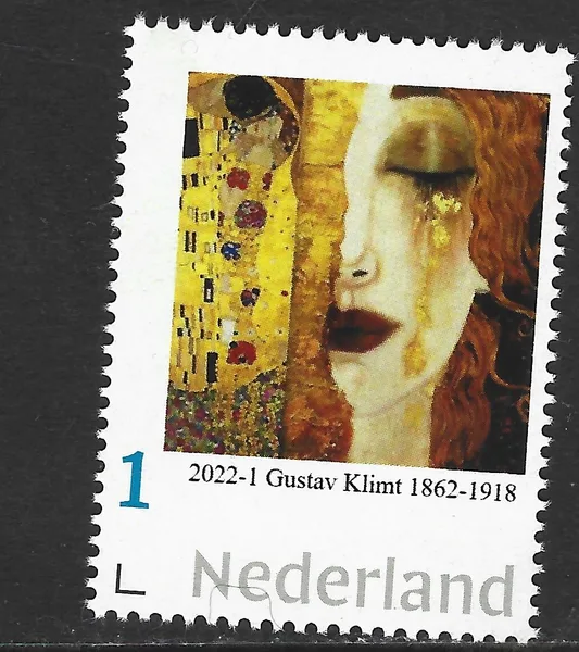 Nederland 2022-1 Gustav Klimt schilderij painting postfris/mnh
